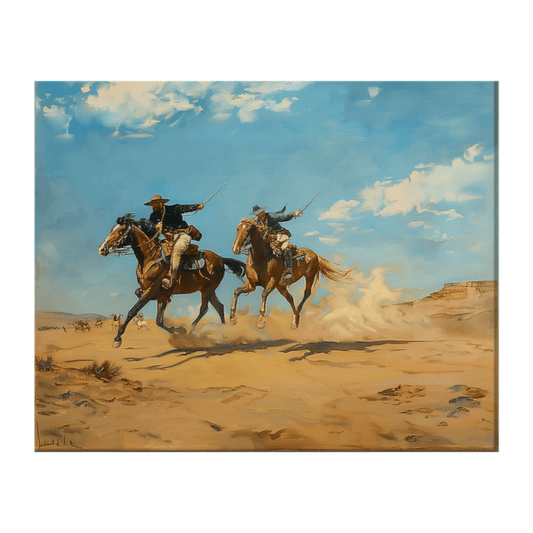 Riders on horseback