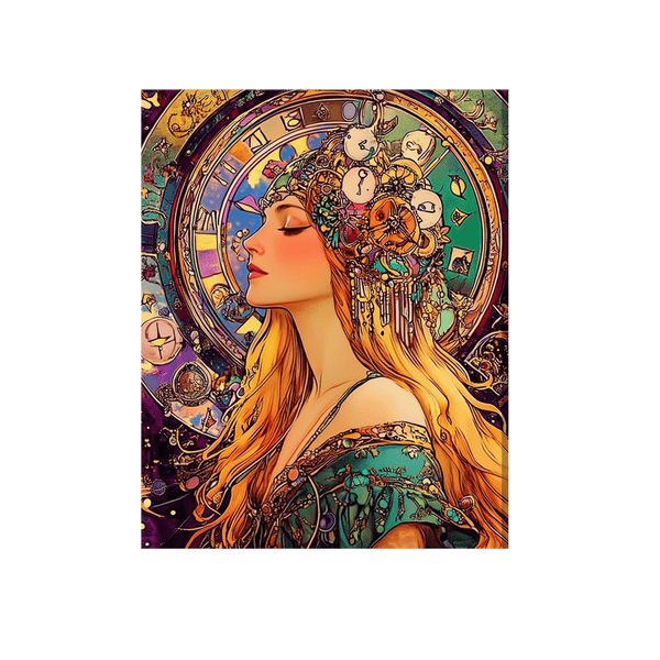 Long Hair Alphonse Mucha