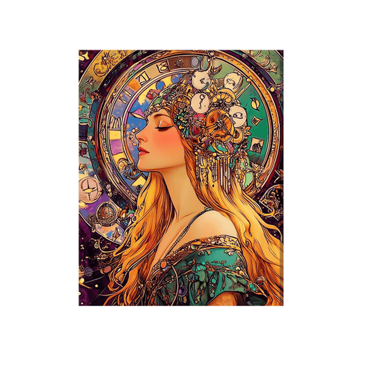 Long Hair Alphonse Mucha