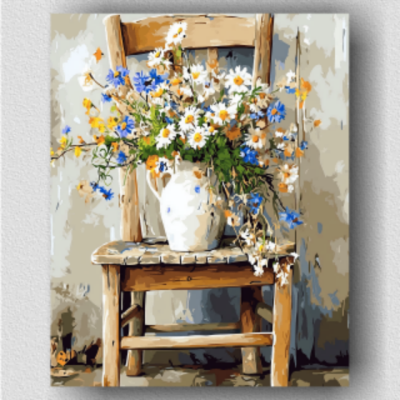 Vase on the chair 01