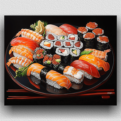 Sushi Platter 01